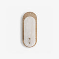 Travertine Pill Sconce