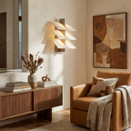 Tiered Alabaster Wall Sconce