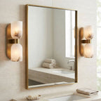 Alabaster Up-Down Wall Sconce