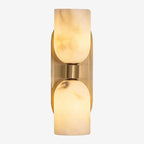 Alabaster Up-Down Wall Sconce