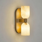 Alabaster Up-Down Wall Sconce