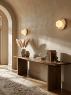 Marble Disc Wall Sconce