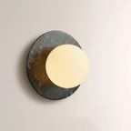 Marble Disc Wall Sconce