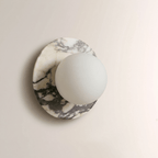 Marble Disc Wall Sconce