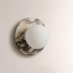 Marble Disc Wall Sconce