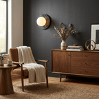 Marble Disc Wall Sconce