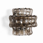 Valena Ripple Glass Wall Sconce