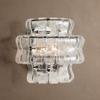Valena Ripple Glass Wall Sconce