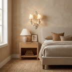 Amelie Resin Leaf Wall Sconce