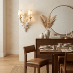 Amelie Resin Leaf Wall Sconce