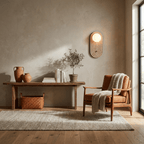 Valenne Stone Globe Wall Sconce