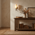 Vellora Alabaster Loop Wall Sconce