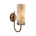 Vellora Alabaster Loop Wall Sconce