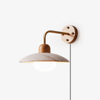Dome Arm Plug-in Wall Lamp