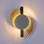Gilded Fan Wall Lamp