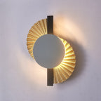 Gilded Fan Wall Lamp