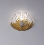 Art Deco Scallop Wall Light