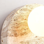 Sorella Travertine Sconce