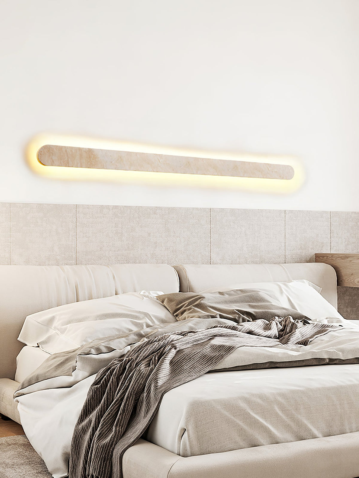 Lior Travertine Wall Light