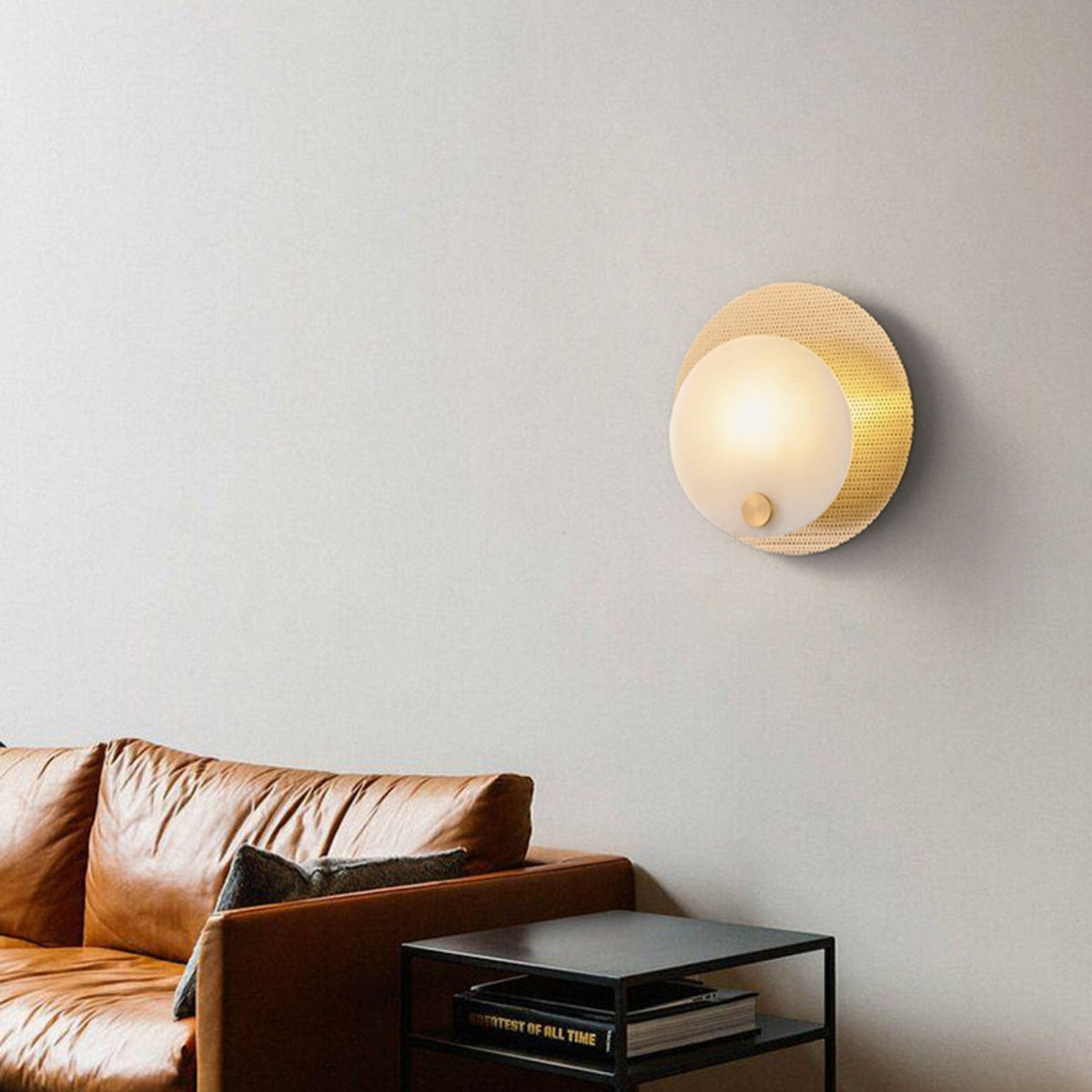 Lumen Alabaster Wall Light