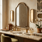 Aurelia Arch Alabaster Wall Light