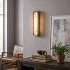 Aurelia Arch Alabaster Wall Light