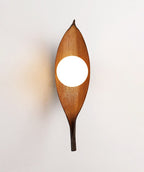 Aureo Leaf Glass Wall Lamp