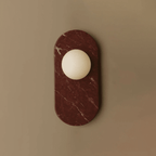 Plinto Marble Wall Sconce