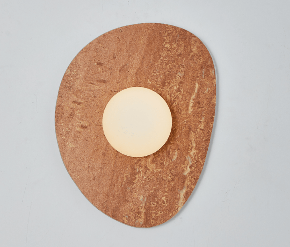 Alira Stone Oval Wall Sconce