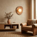 Alira Stone Oval Wall Sconce