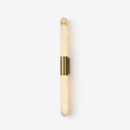 Velin Alabaster Tube Wall Sconce