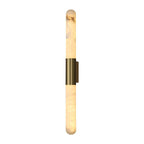 Velin Alabaster Tube Wall Sconce