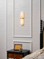 Alabaster Pill Wall Light