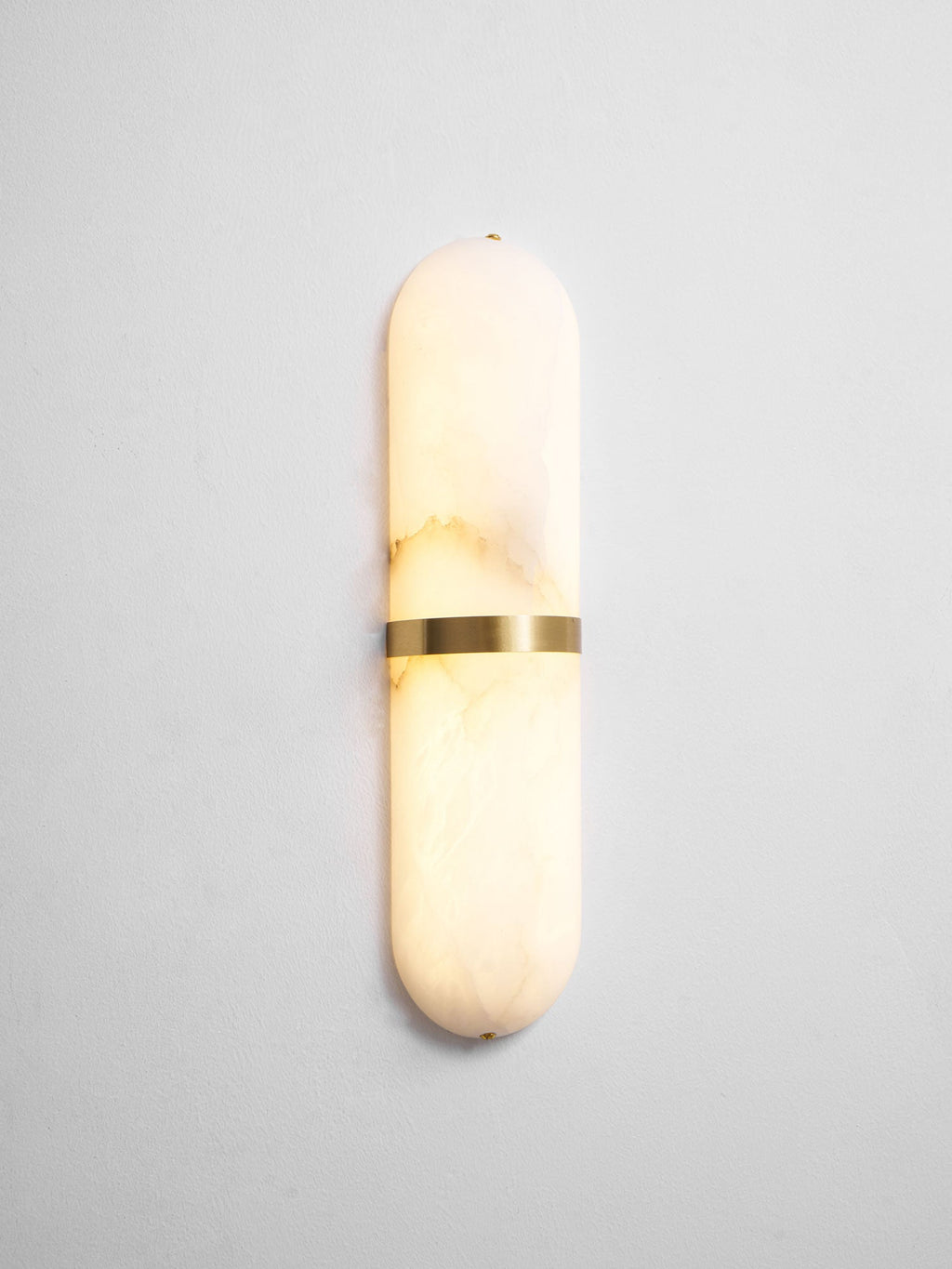 Alabaster Pill Wall Light