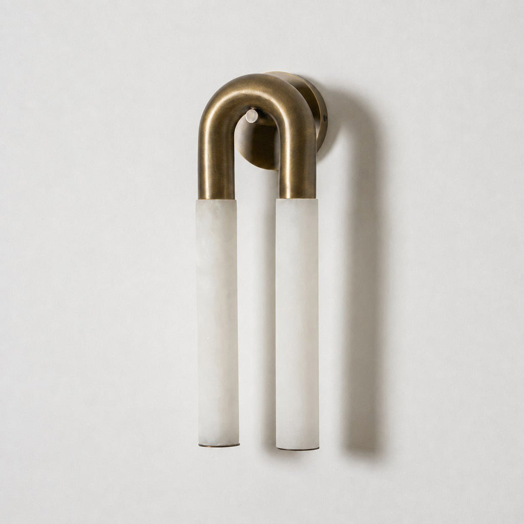 Arch Alabaster Sconce