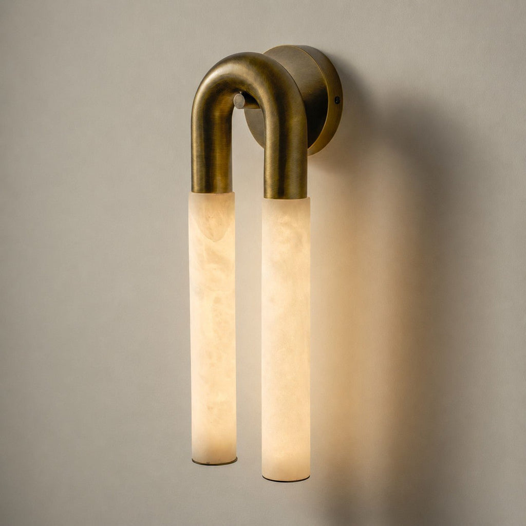 Arch Alabaster Sconce