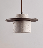 Cylindrical Stone Sconce