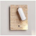 Travertine Axis Directional Sconce