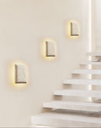 Mesa Glow Travertine Sconce