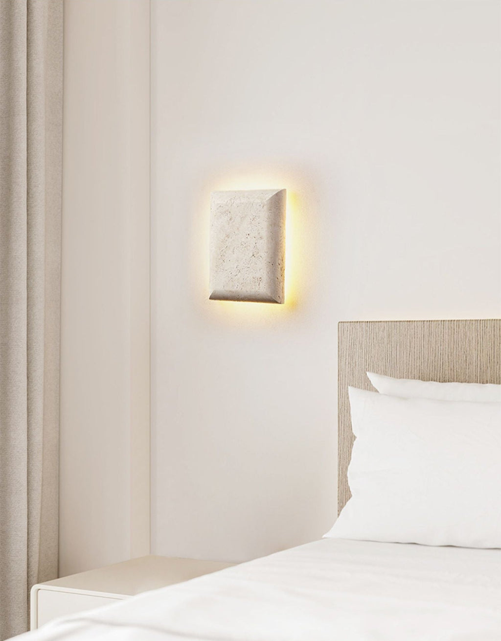 Mesa Glow Travertine Sconce