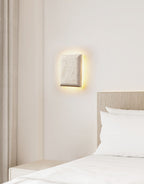 Mesa Glow Travertine Sconce