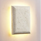 Mesa Glow Travertine Sconce