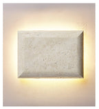Mesa Glow Travertine Sconce