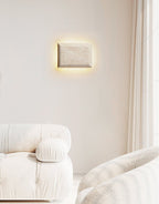 Mesa Glow Travertine Sconce