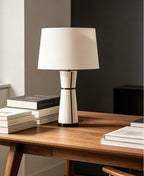 Luxe Leather Table Lamp