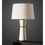 Luxe Leather Table Lamp