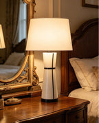 Luxe Leather Table Lamp