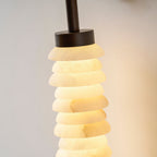 Helix Alabaster Wall Lamp