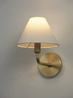 Clara Brass Wall Sconce