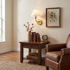 Clara Brass Wall Sconce
